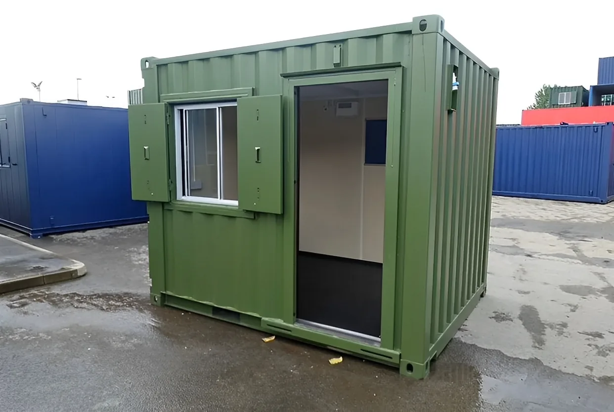 10ft x 8ft custom shipping container office