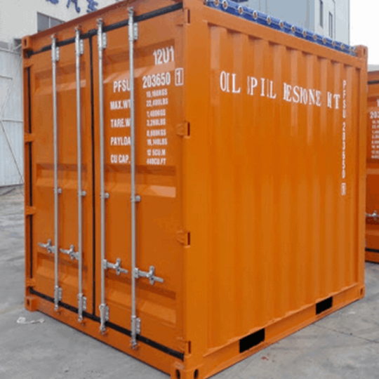 10ft Open Top Containers