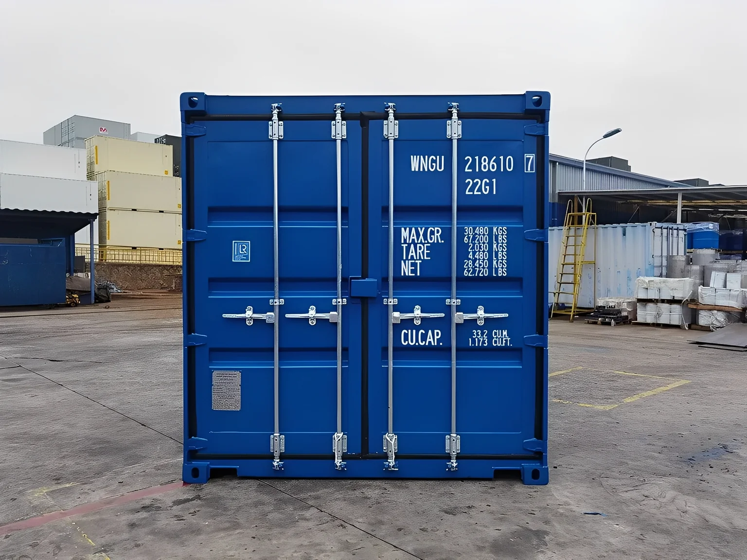20ft (6m) one trip shipping container