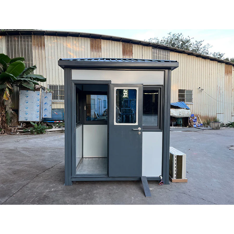 guard shack bw 6.5×5ft with ac & heating – security use