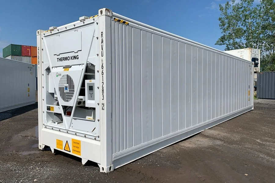 40' high cube new reefer container