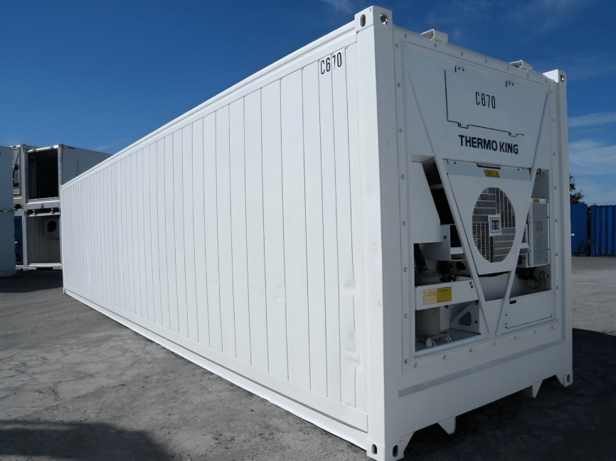 40ft (12m) blast freezer 76°f to 4°f (460v/230v 3p)
