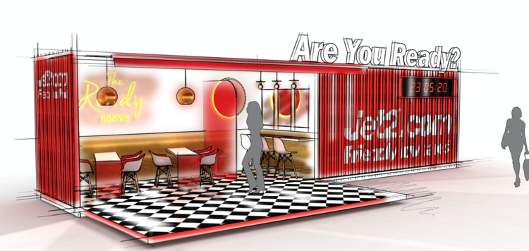 Festival, Exhibitions & Events CS50356 Pop Up Event Shipping Container