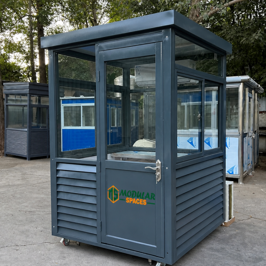 guard booth 6.5×6.5ft with ac & heating – model 1