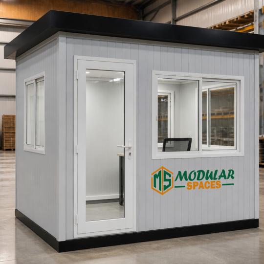guard booth – 2.4m × 2.4m × 2.8m high