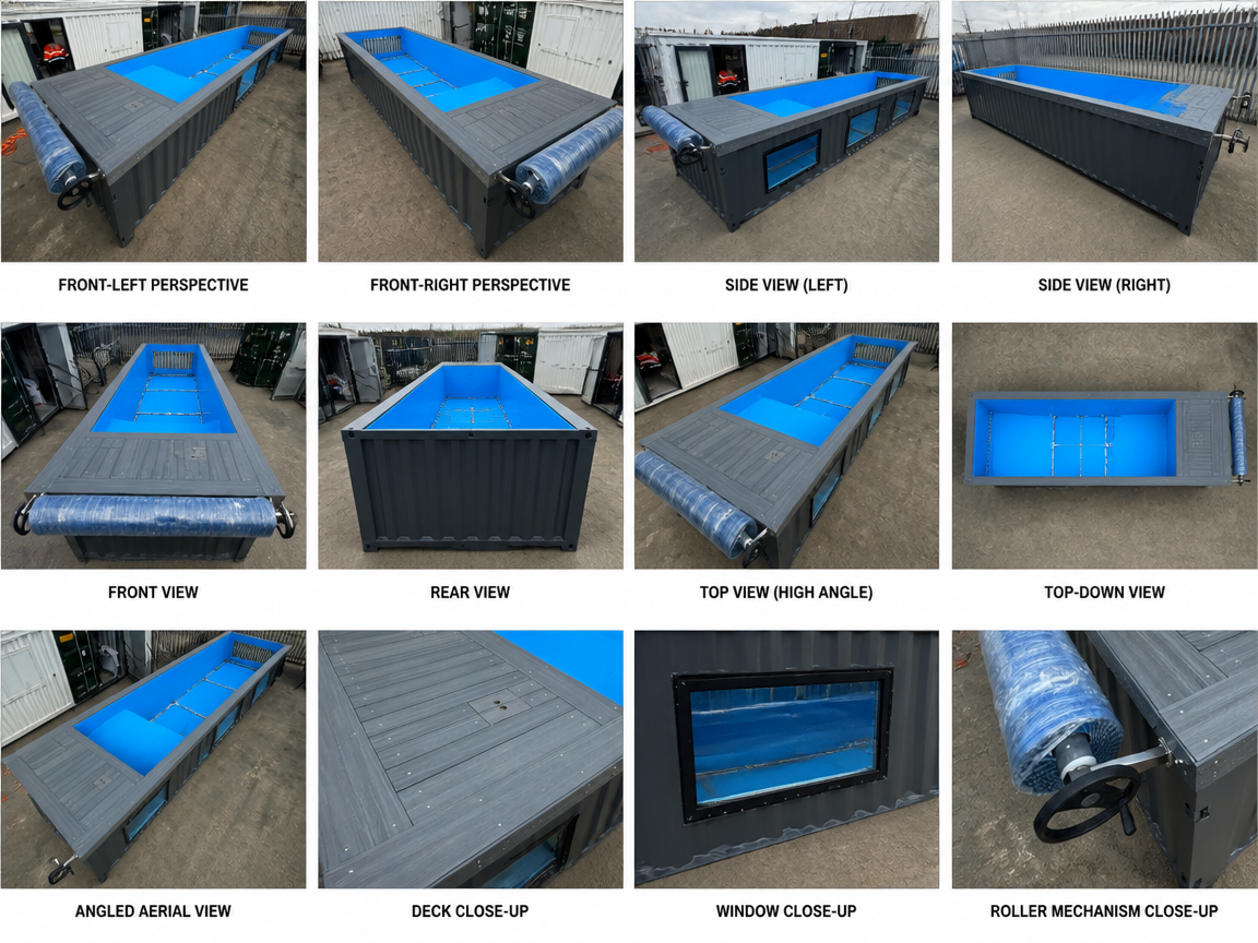 12m / 40ft | container swimming pool
