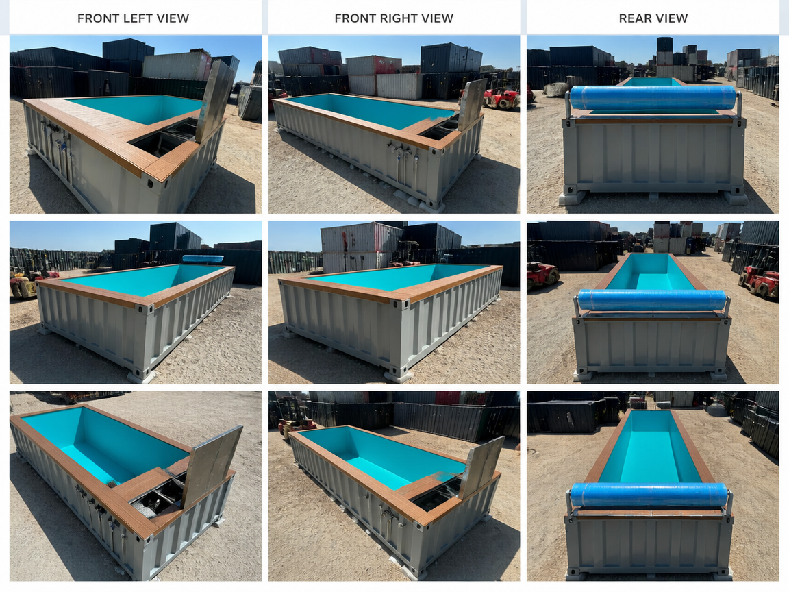 6m / 20ft | container swimming pool