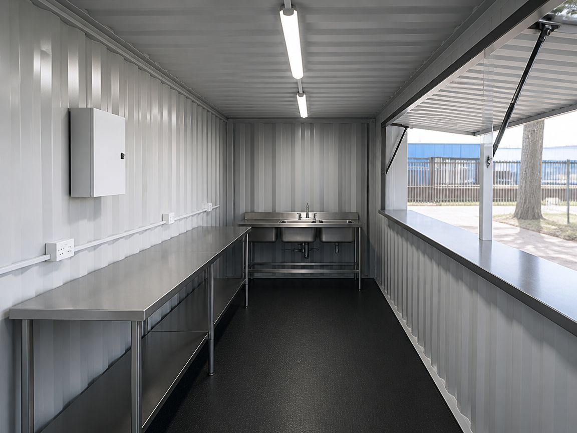 20ft tuck shop containers