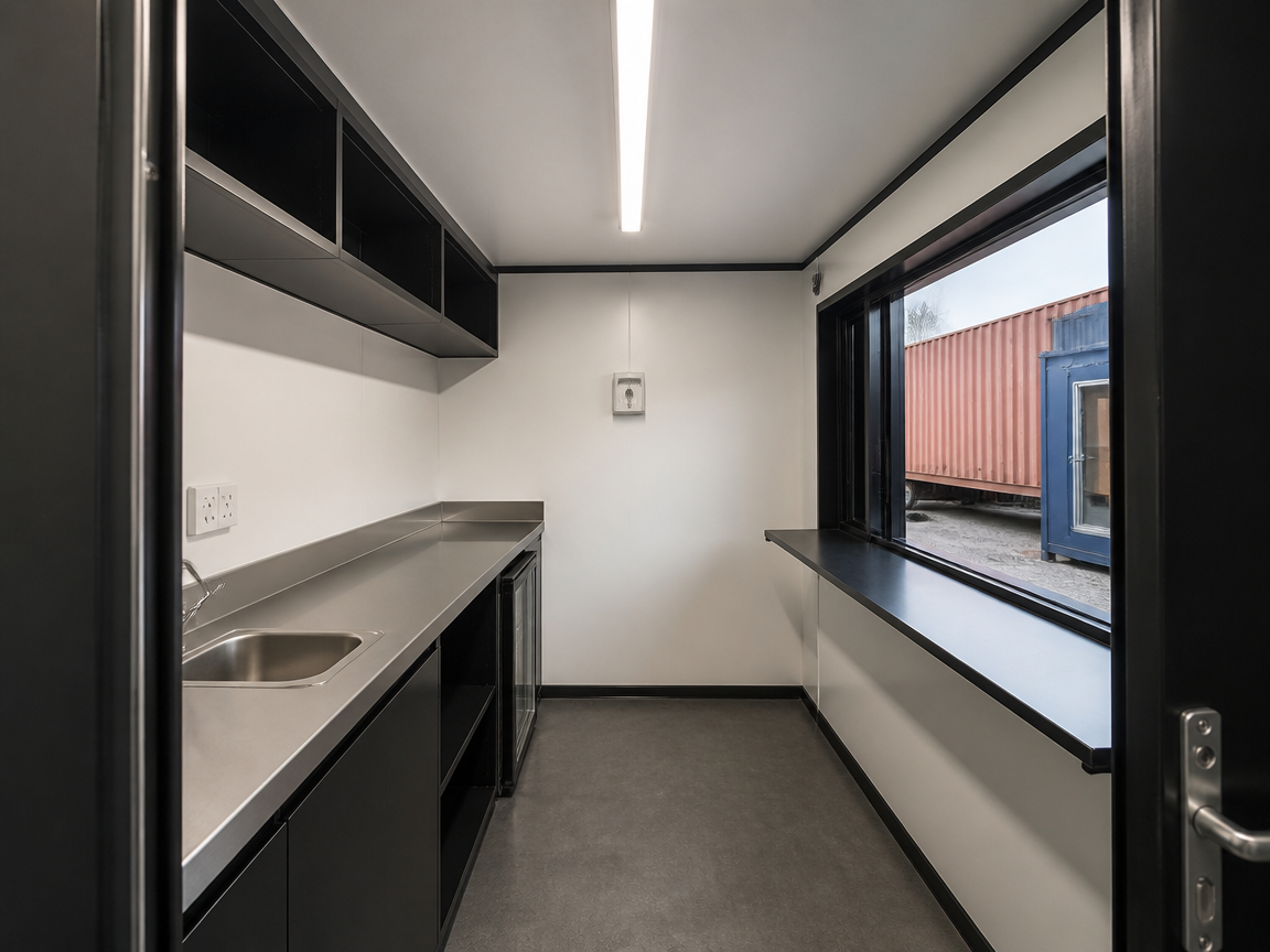 10ft x 8ft spaza shop shipping containers