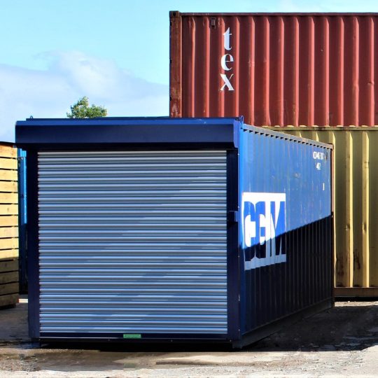 Used 20ft Shipping Container – S4 Doors