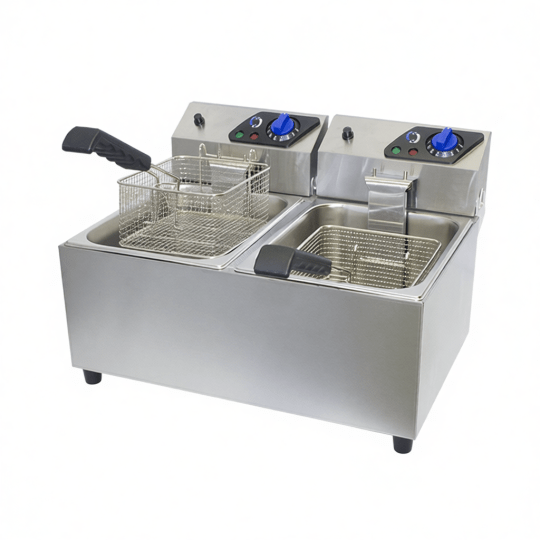 Twin Deep Fryer 8L+8L